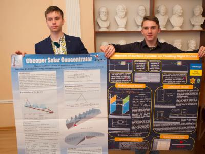 Юні чернівчани отримали медалі на конференції для молодих учених